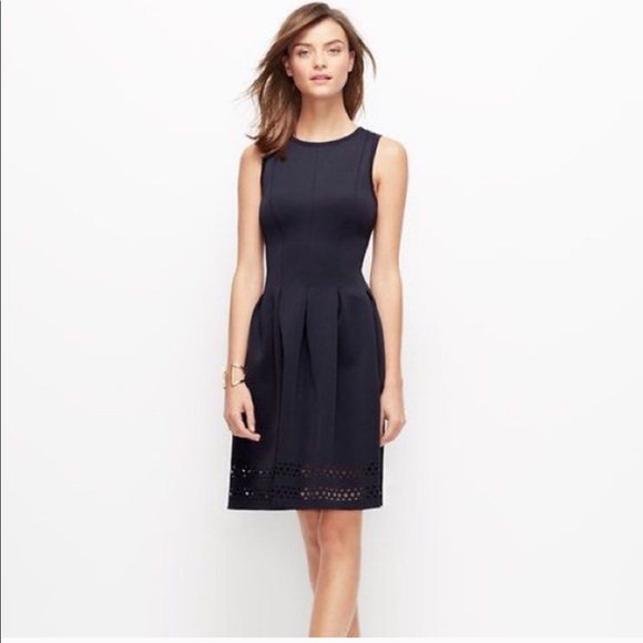 Ann Taylor- Laser-cut dress - Picture 5 of 5